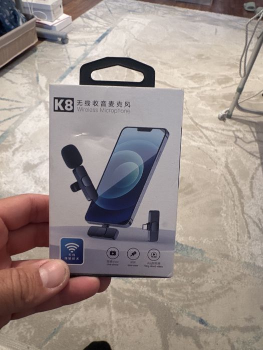 K8 петличка. Новый. В комплекте все имеется