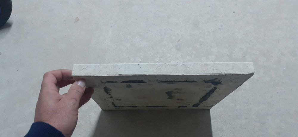 Vand capac stalp 35*35*5CM Smoke