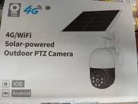 Соларна камера 4G 5MP работи с СИМ SIM карта интернет, мобилни данни