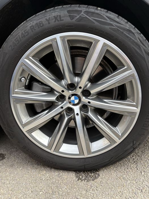 Jante  bicolor pe 18 BMW serie 5 G30 cauciucuri de vara