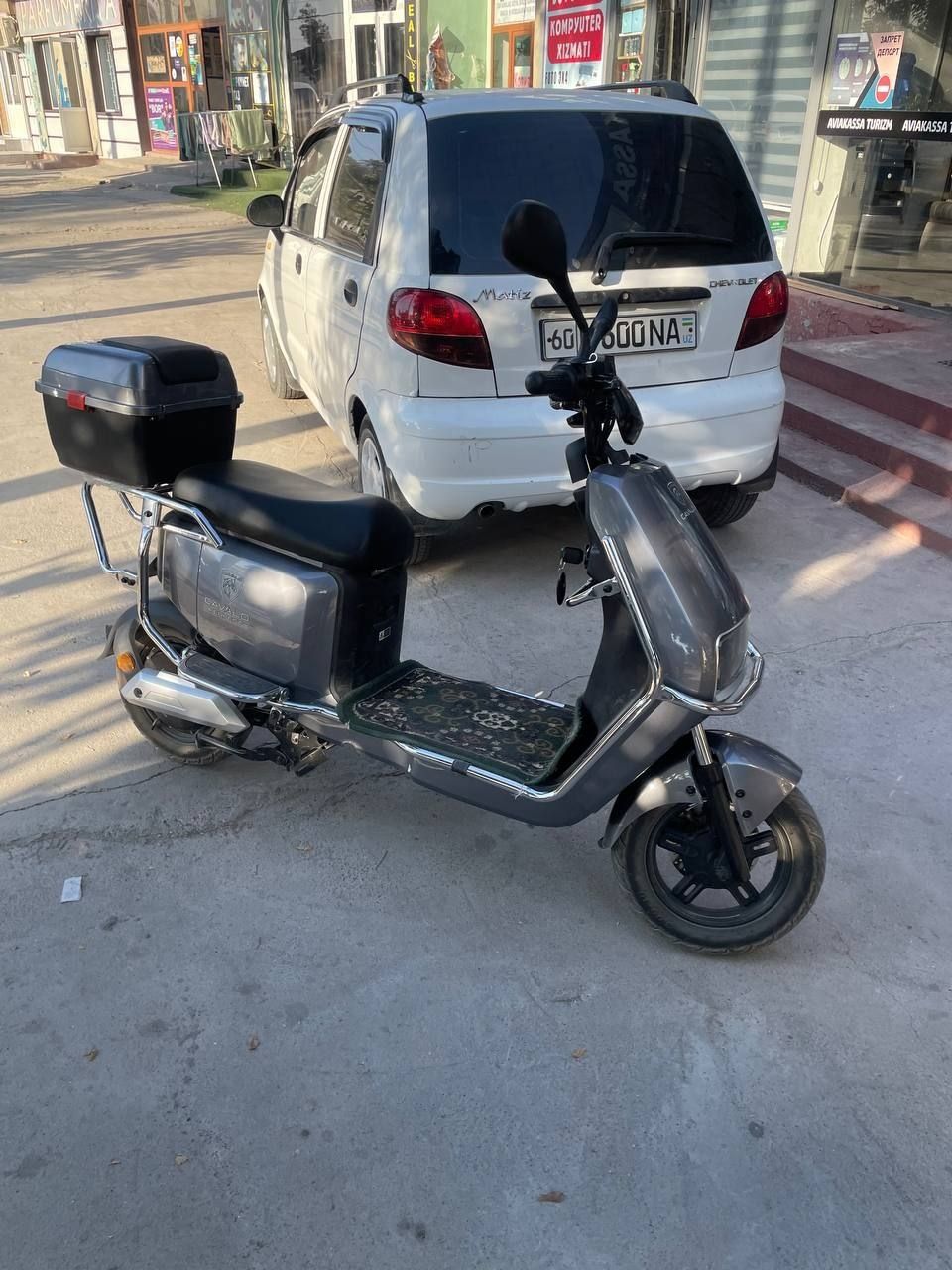 Skuter Maped 6ta akumlatorli yangi