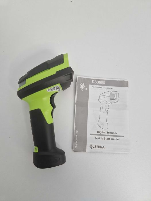 Zebra DS3608-HD Handheld bar code reader 1D/2D Laser Black, Green