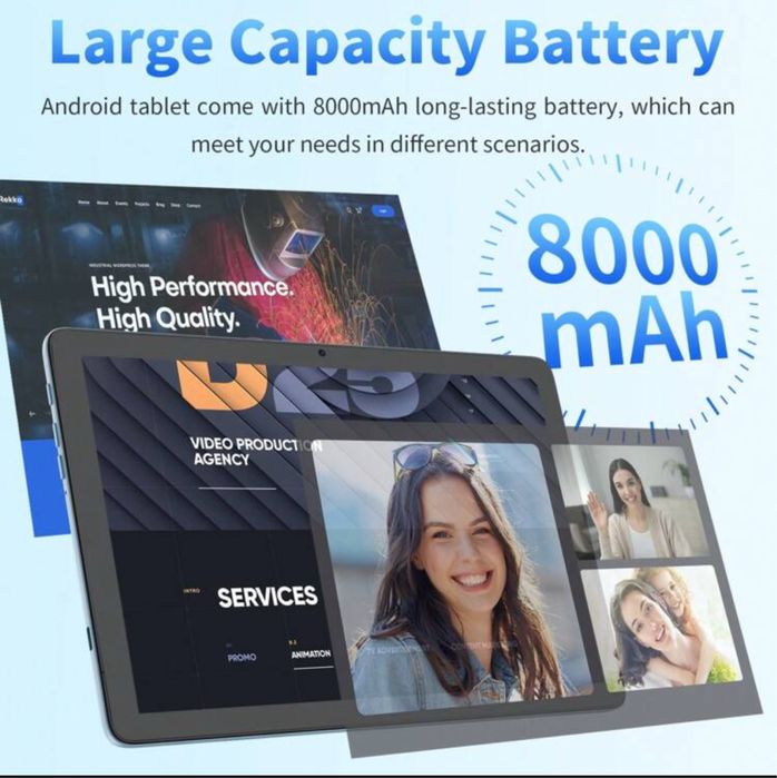 Tabletă  PRITOM TAB 11 cu tastatura si mouse Android 14. X21