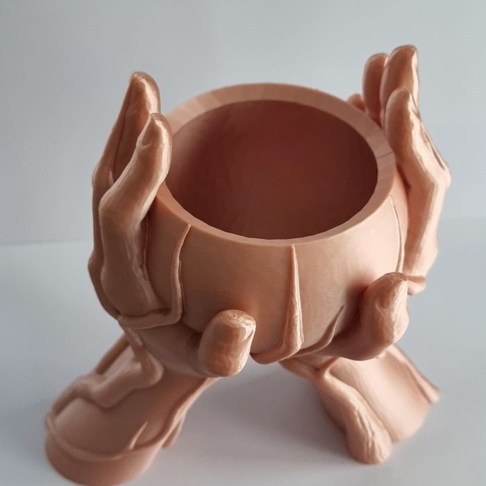 Ghiveci realizat prin tehnica de printare 3D