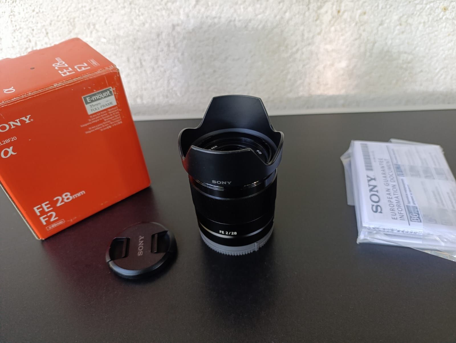 Obiectiv Sony FE 28mm f2 full frame E mount 

Produs nou fara factu