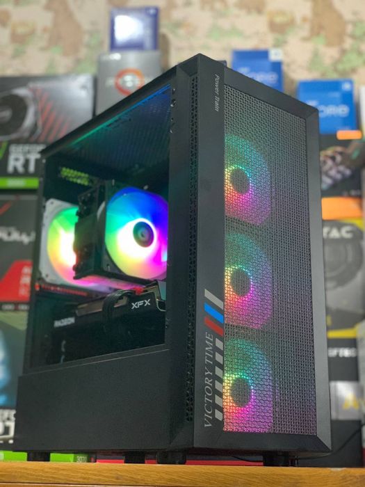 Комп I5 12-поколения RX 6600 XT. B760 и 1 Tb