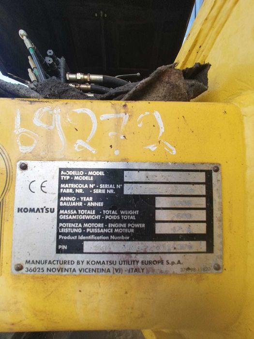 Miniexcavator Komatsu