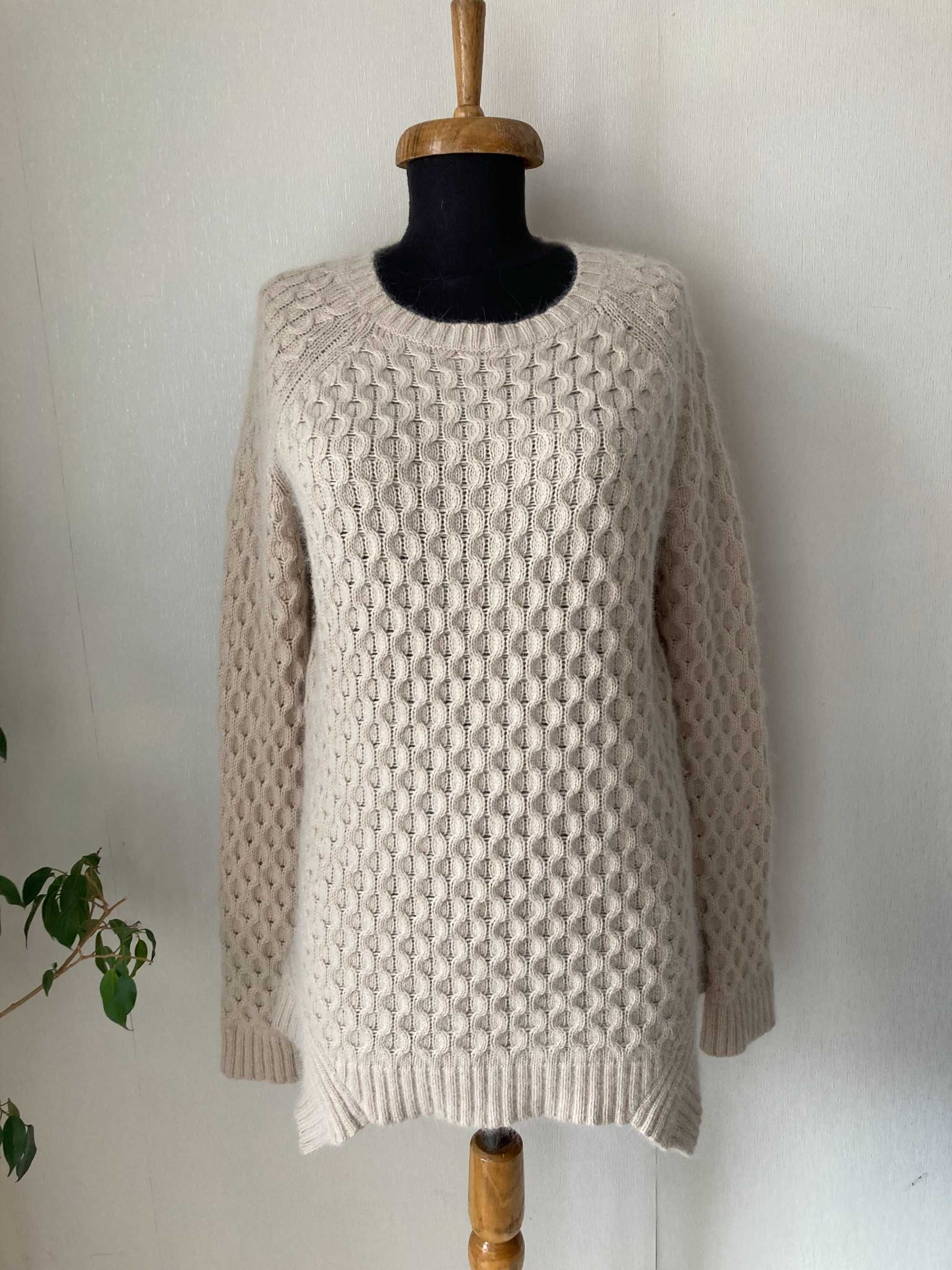 Antik Batik 100% Angora женски пуловер от ангора размер 42 / L