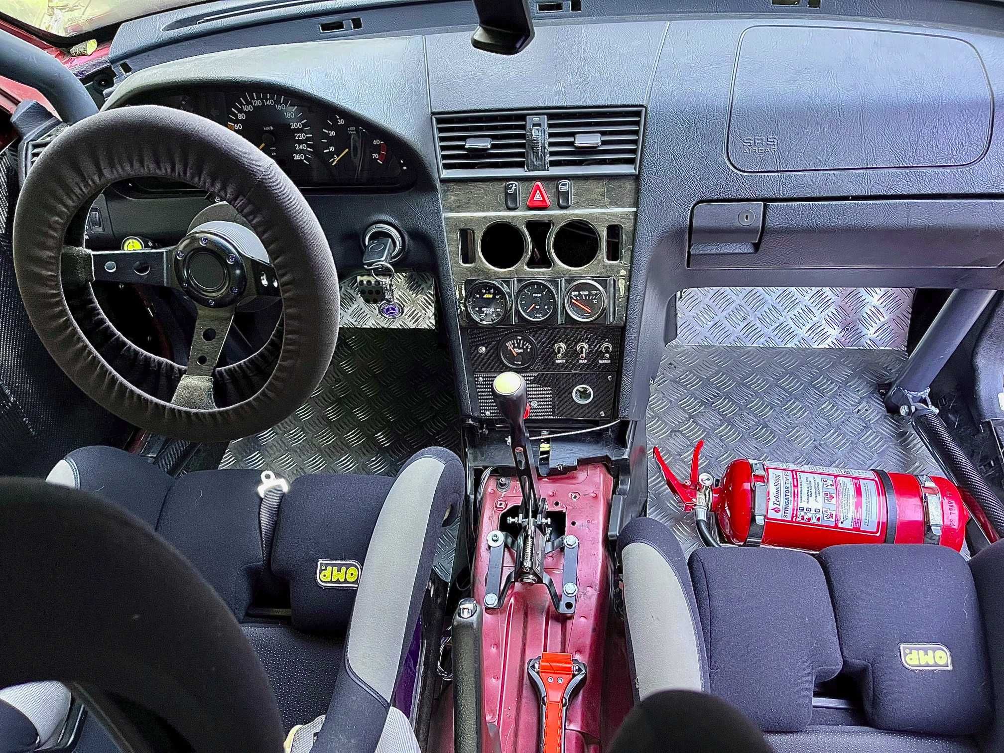 Mercedes-Benz C230 W202 AMG turbo circuit coasta vtm track curse race