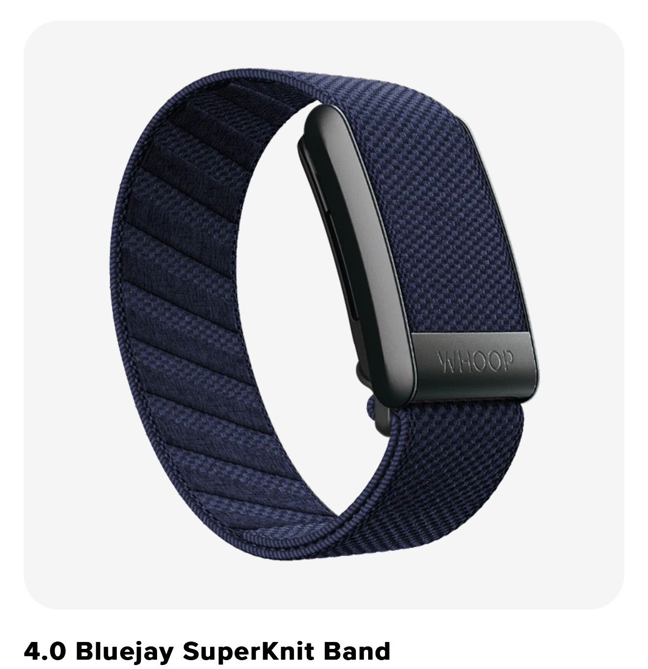Whoop 4.0 синий ремешок (Blue Jay)
