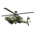 Военен хеликоптер Apache със звук и светлина