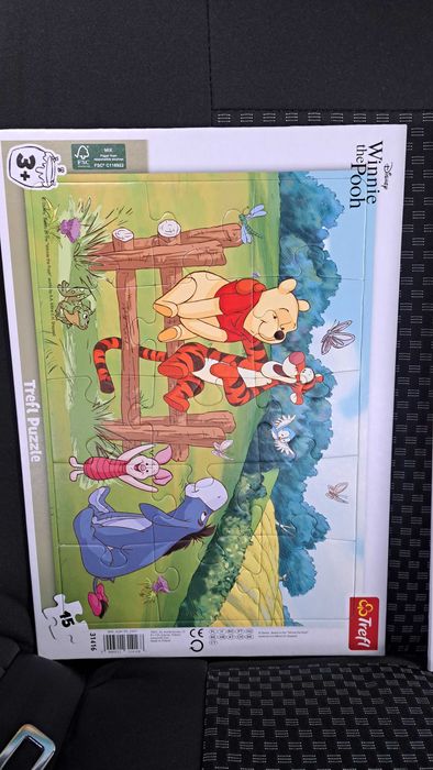 Set 3 puzzle (Paw Patrol, PeppaPig, Winnie the Pooh)