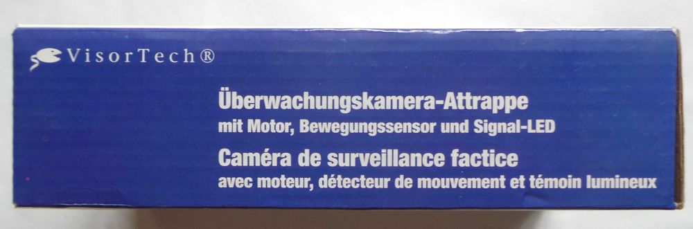 Camera falsa de supraveghere VT cu motor, detector de miscare si led