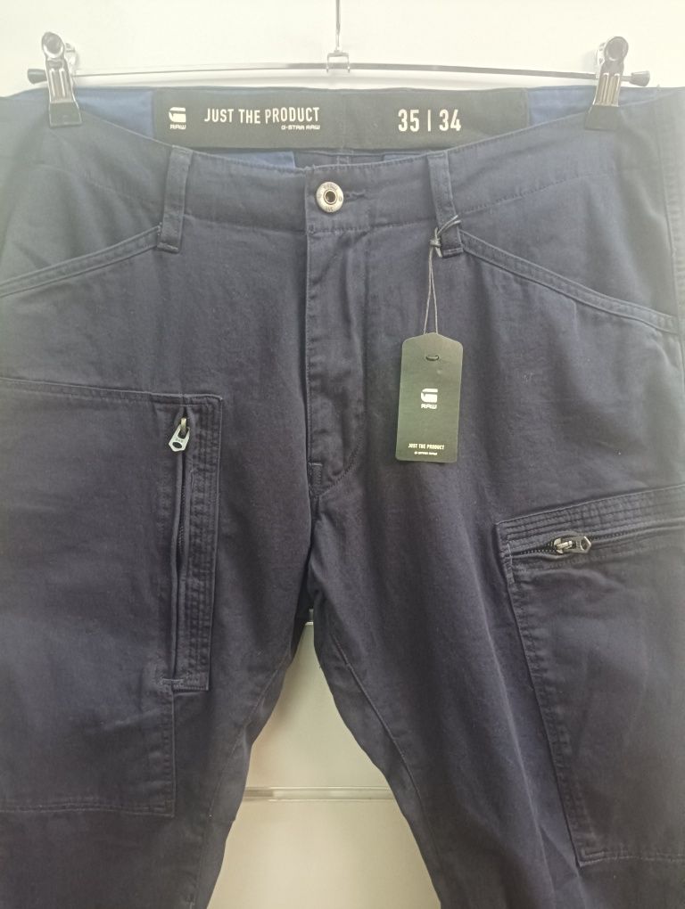 Мъжки панталон с ципове G-STAR RAW Powel  W35 W36 нов мъжки карго