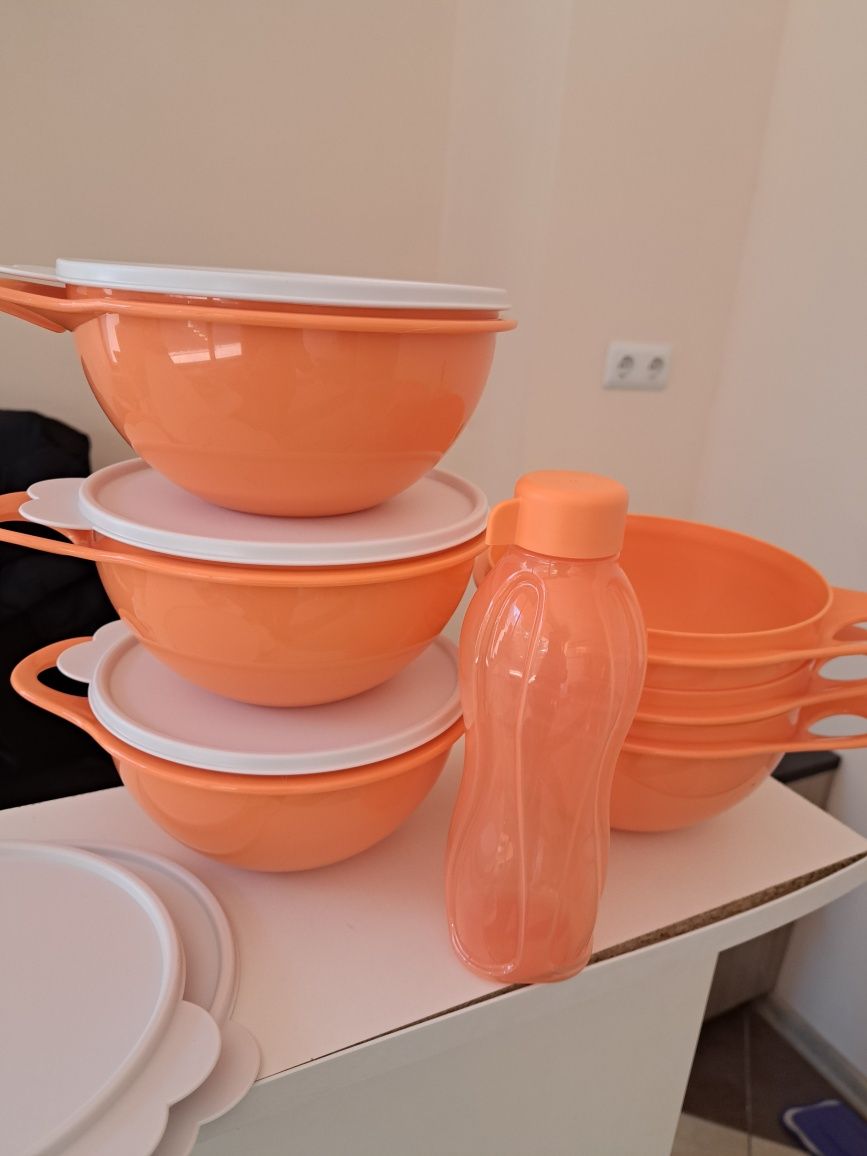 Tupperware чаша 470 мл., каменица,бутилка,топер