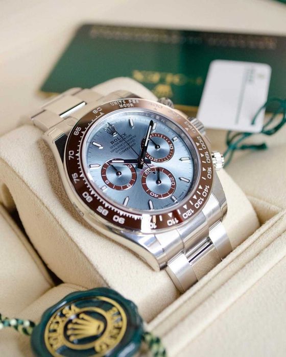 Rolex Daytona Platinum Spate Deschis New