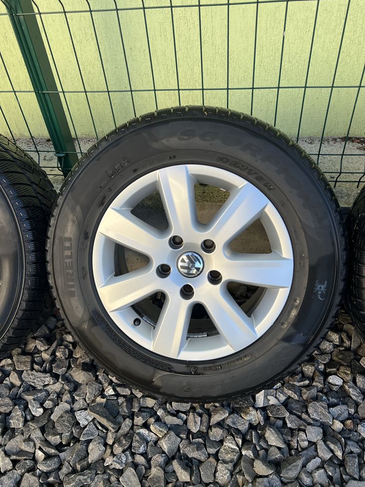 Jante + anvelope Touareg R 17  5x130