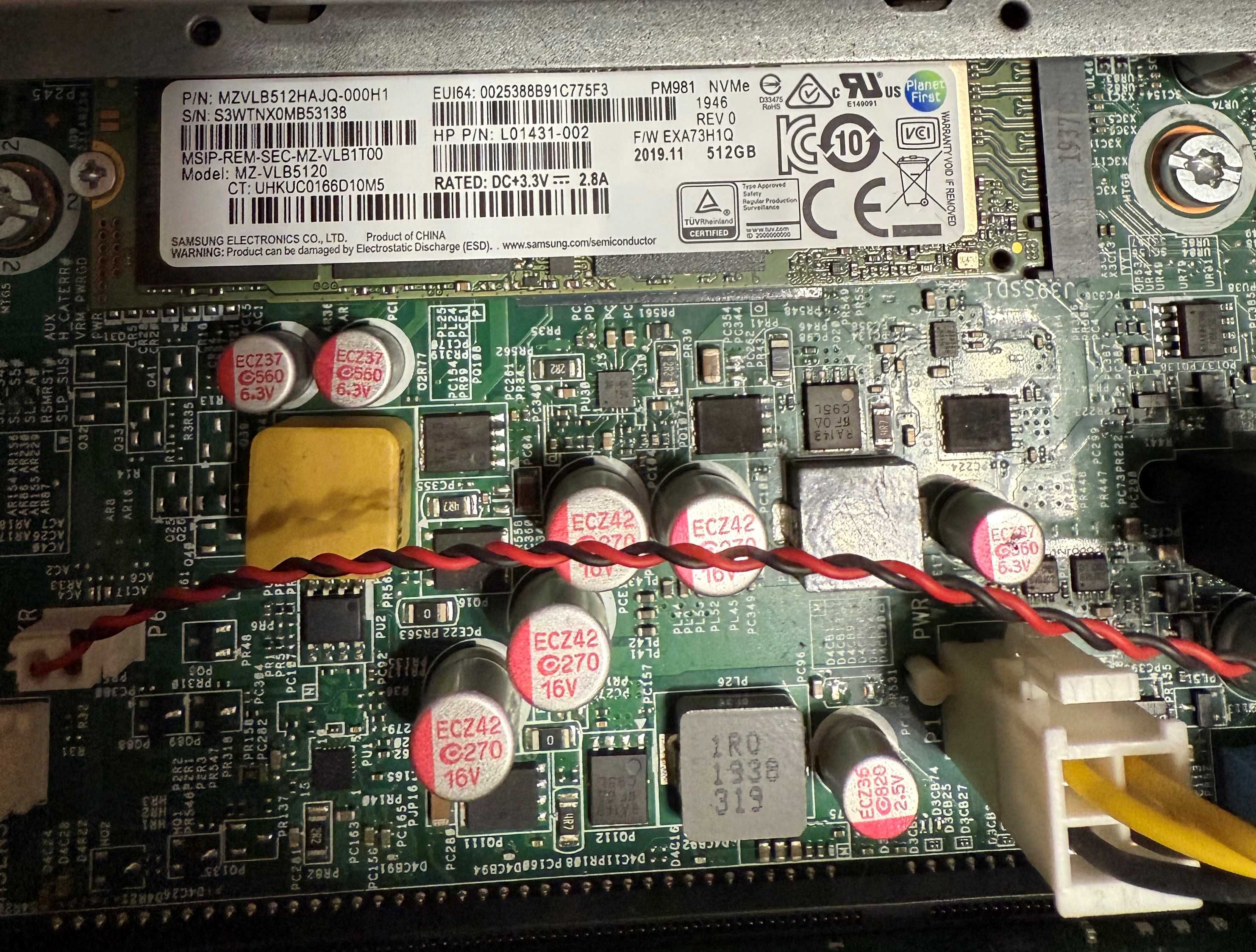 Настолен компютър HP ProDesk 600 G5 SFF PC i5-9500 | 8GB | 512GB NVMe