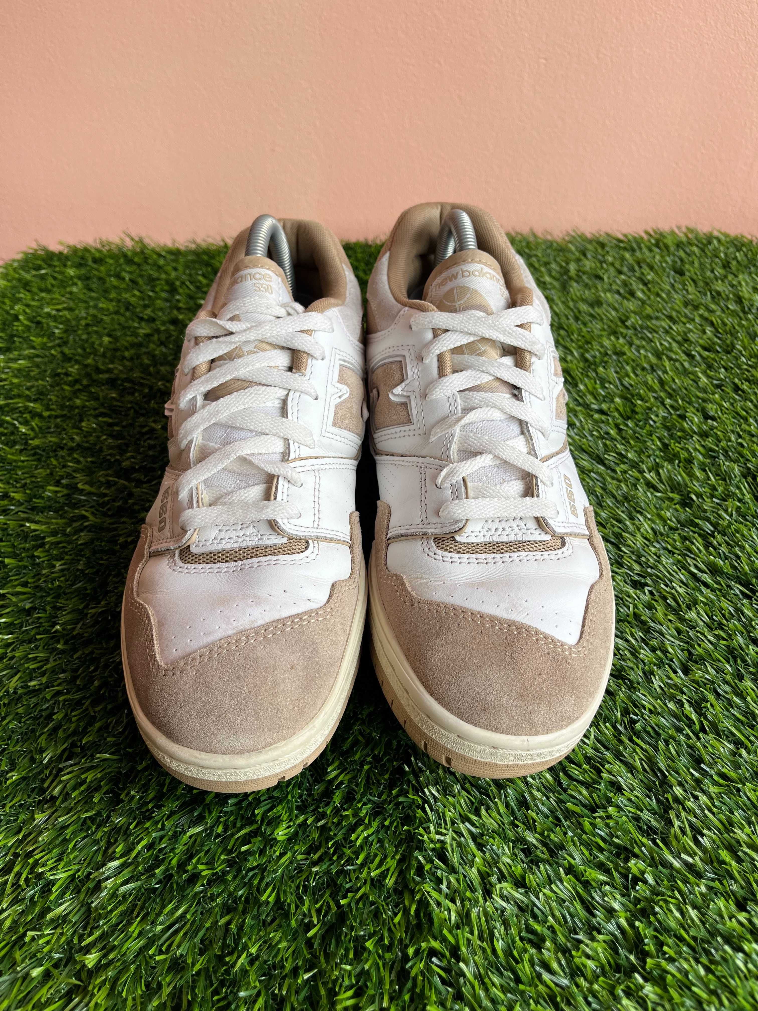 New Balance 550 Cream Beige Мъжки Маратонки
