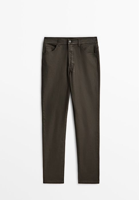 Blugi cerati Massimo Dutti