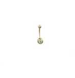 Colier aur galben 14k cu pandant ochi - DA515