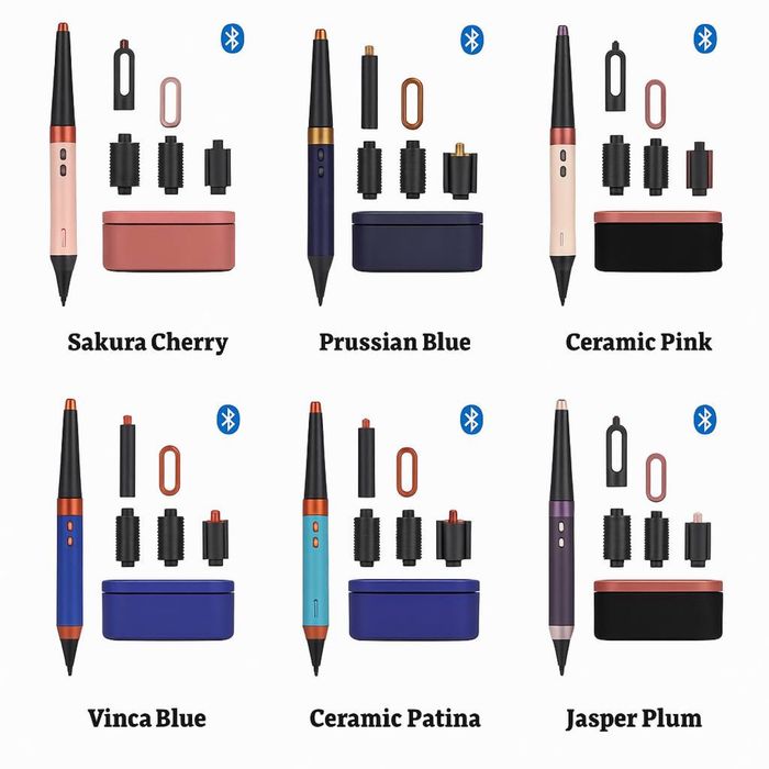 Co anda 2x dyson airwrap ceramik pink.amber silk.jasper