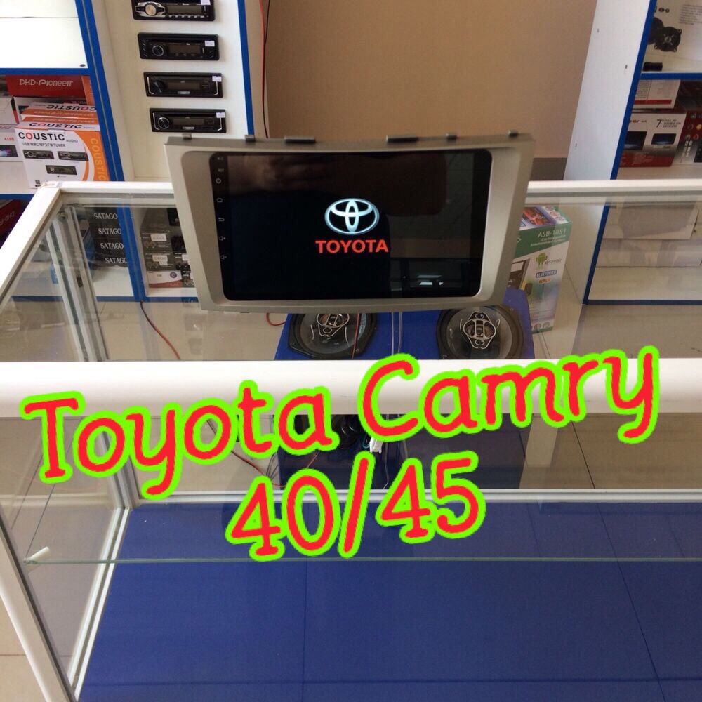 Toyota Camry 40 тойота камри 45 сороковка штатная магнитола андроид