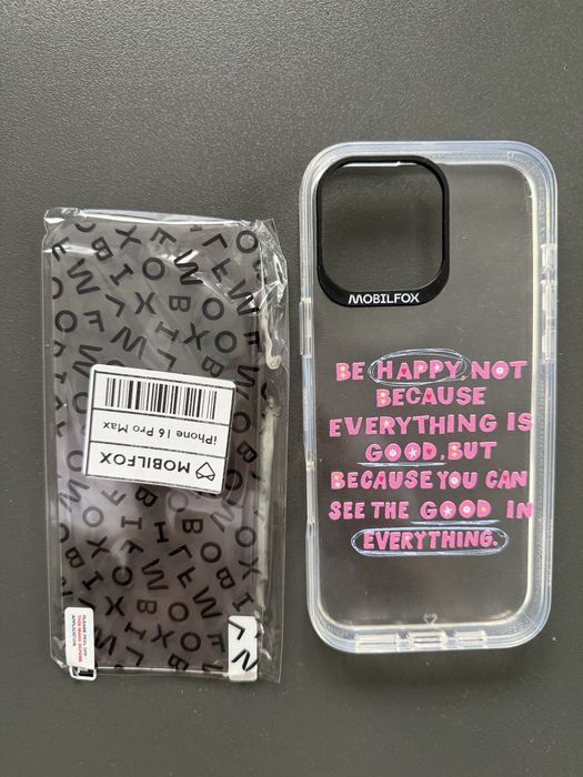 Калъф чисто нов от mobilfox за айфон 16 про макс