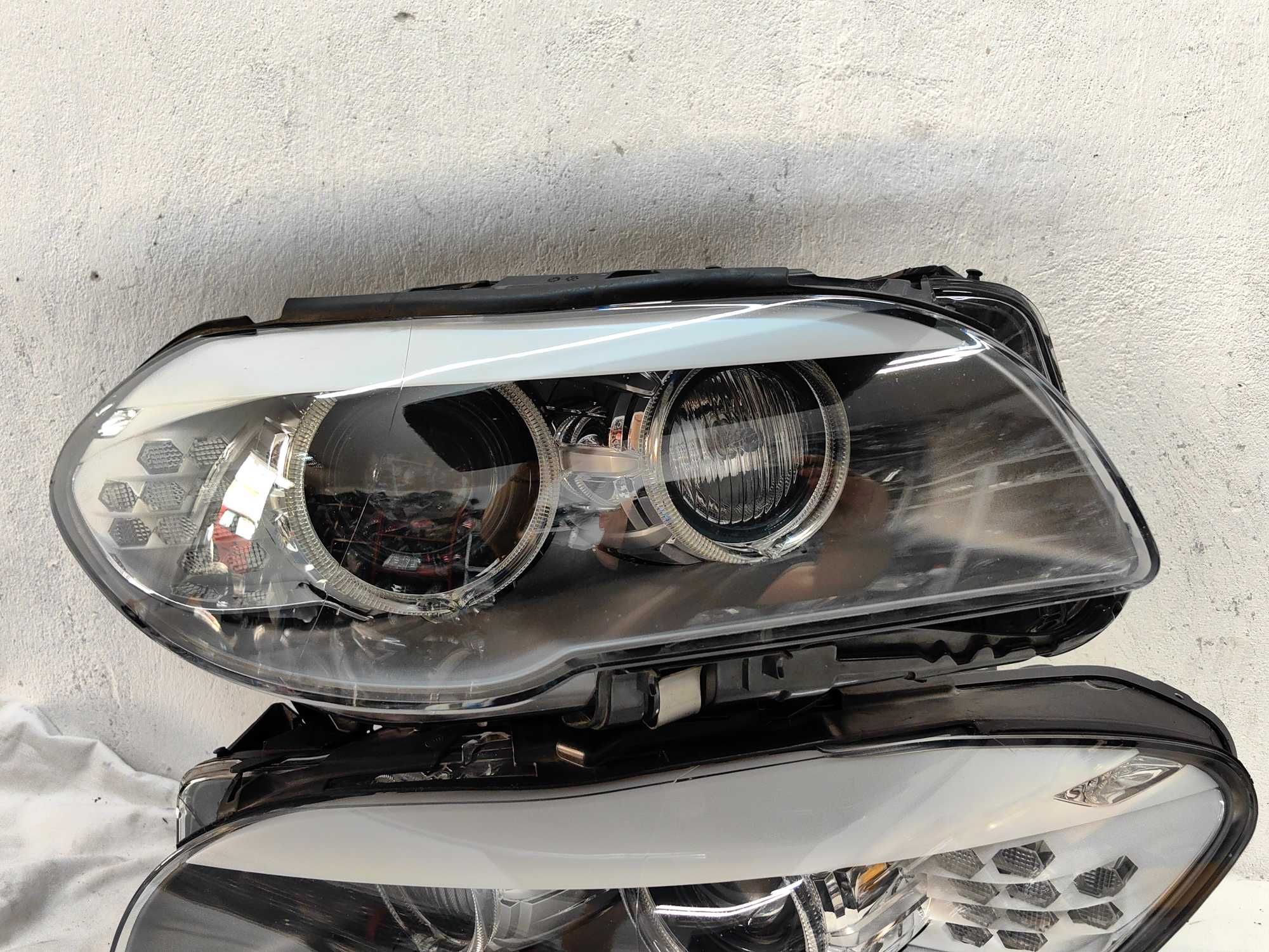 Оригинални  фарове  БМВ Ф10  BMW F10 Bixenon Led  Adaptive