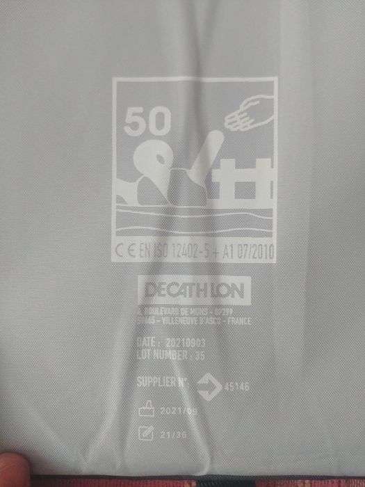Vestă Flotabilitate 50N+ caiac / stand up paddle / navigație