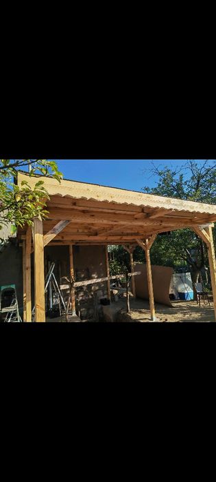 Изработка на навеси и беседки за Русе и региона