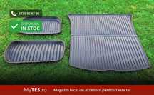 Set complet covorase cauciucate pentru portbagaje Tesla Model 3 / Y