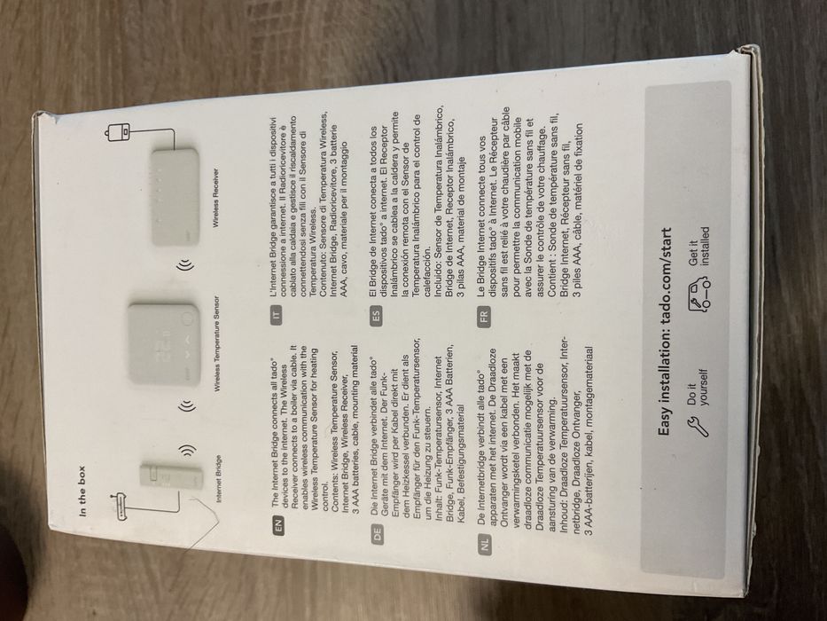 Termostat inteligent Tado - Wireless Smart Thermostat V3+ nou