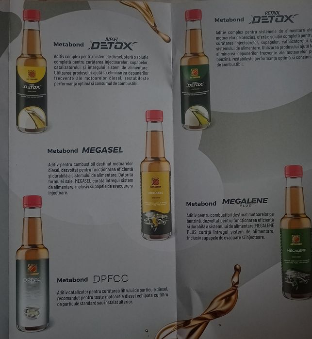 Metabod aditiv ulei și combustibil