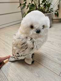 Jucărie de pluș mare Bufnița Hedwig Harry Potter 36 cm