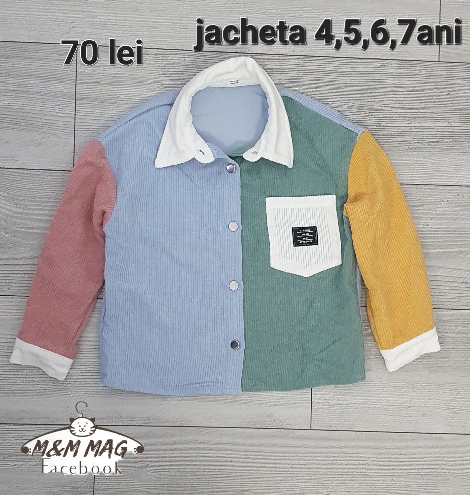 Jacheta primavara fete 4,5,6,7 ani