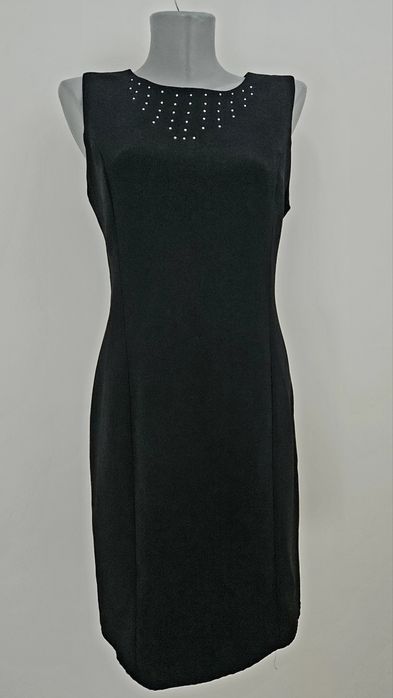 Rochie neagra eleganta/casual, M-L, transport GRATIS
