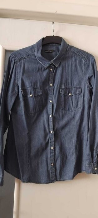 Lot 2 camasi denim ,de dama ,marime M/38/40