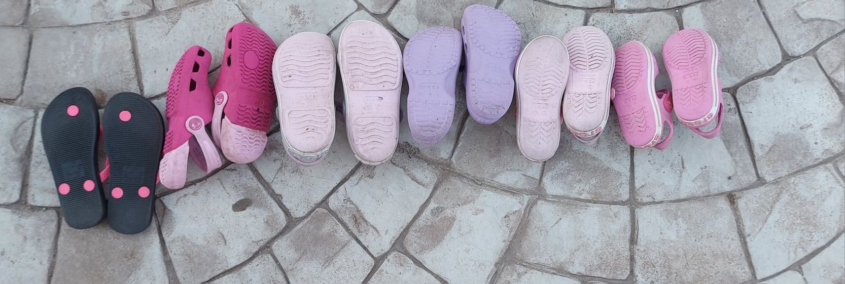 Детски Crocs сандалки + Ipanema чехли , всички заедно