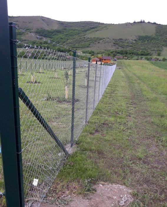 Facem Garduri Din Plasa Burdurata la comanda clientului orice model