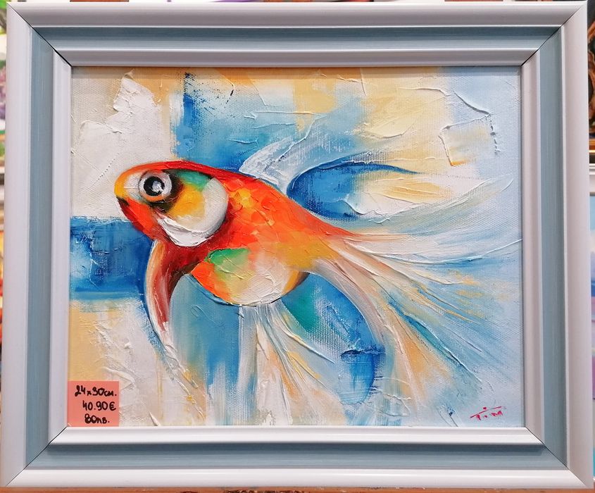 5бр.картини с маслени бои