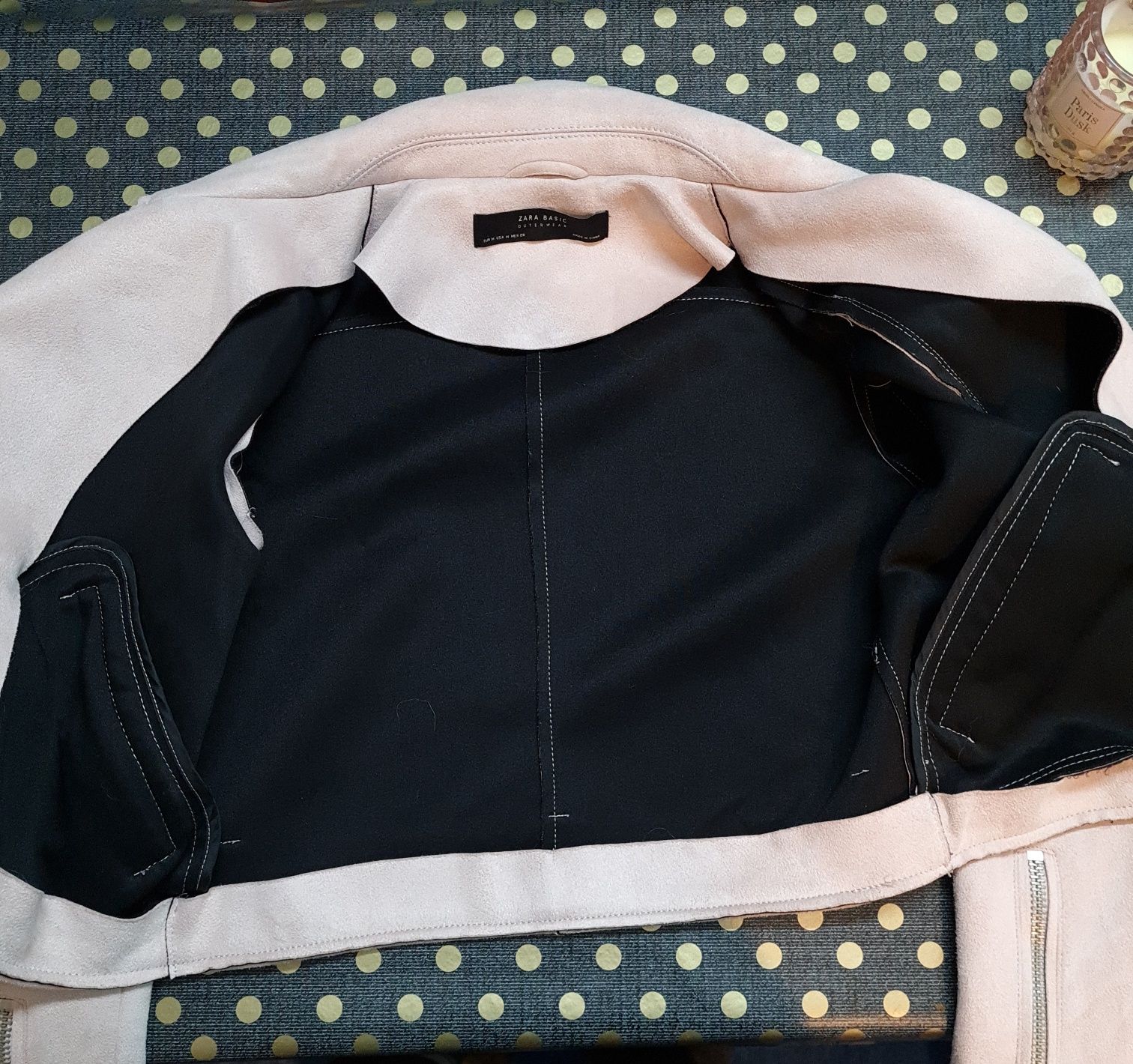дамско велурено яке Zara