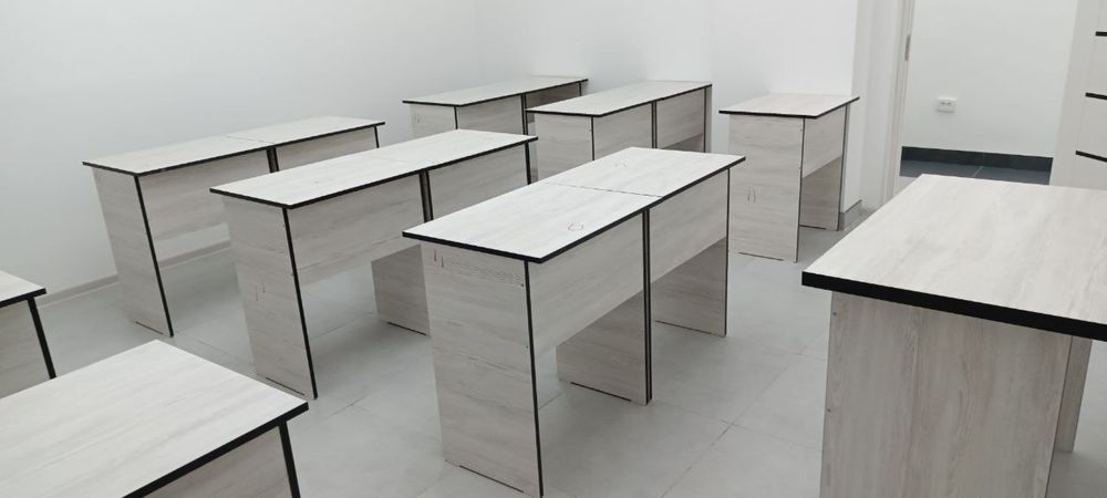 Парта стол с полки 65х50 высота 75 оптом цена. ''BON art PROJECT