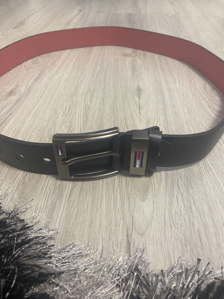 Curea Tommy Hilfiger de piele 120cm