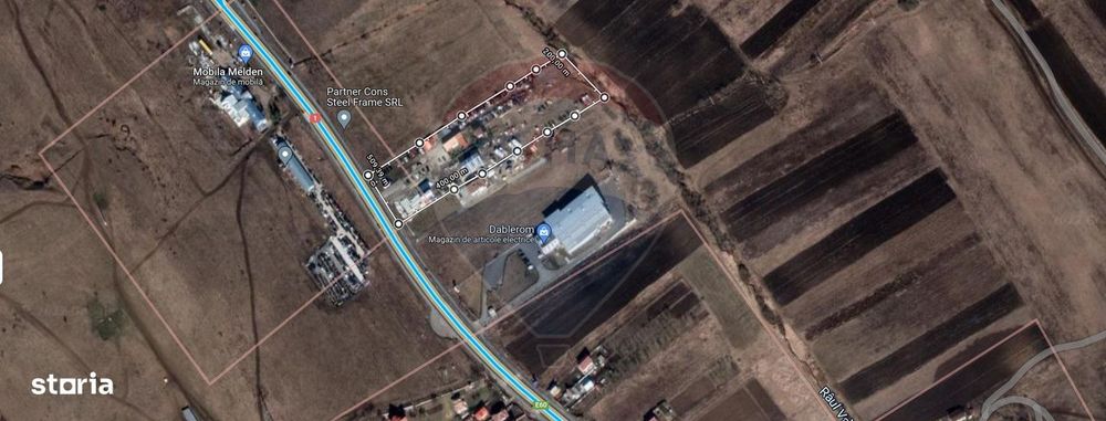 Teren industrial de vanzare – Valcele, 10.000 mp