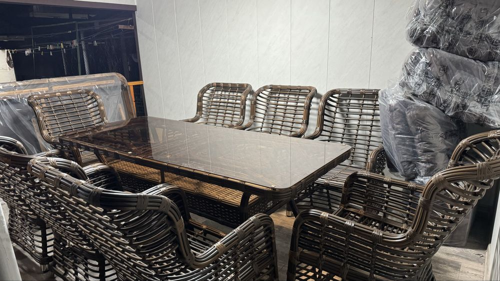 Ротанговая мебель 8 персон