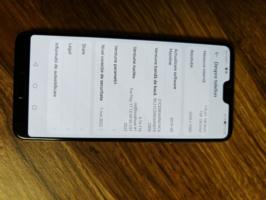 Huawei P20 Pro Funcțional