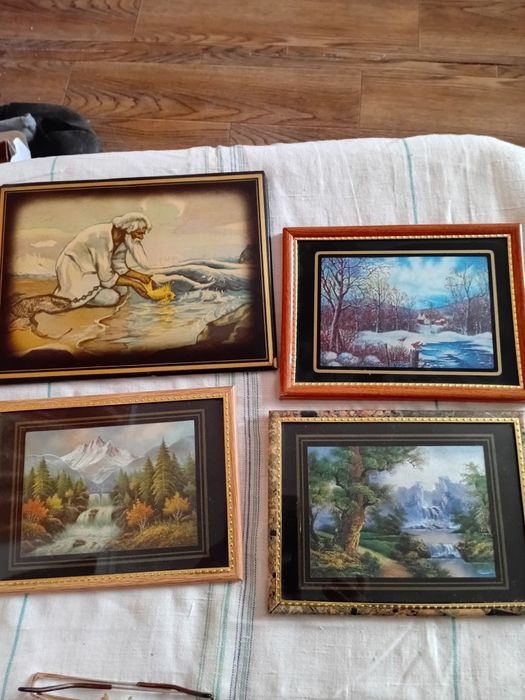 Фольгированный (ПЕРЛАМУТРОВЫЙ) настенный пейзаж