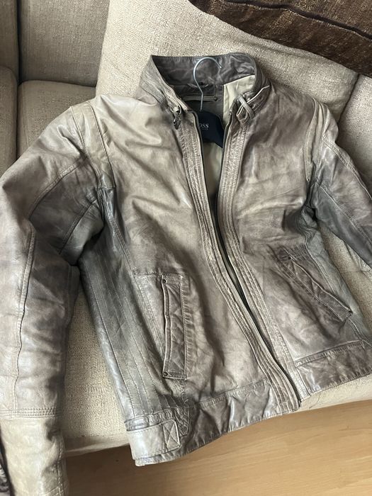 Мъжко кожено яке Boss