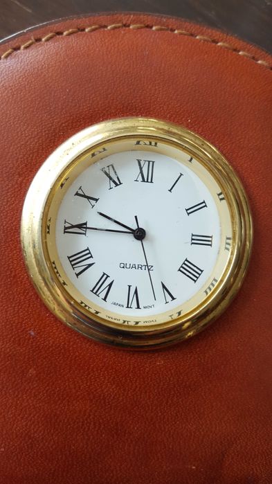 Ceas Unicat japonez de salon, voiaj, semineu, birou, Art Deco, vintage